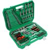 Gola sada 216 dílů 1/4", 3/8", 1/2" CrV v kufru – Kraft&Dele KD308 - foto 1