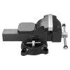 Masivní dílenský zámečnický otočný svěrák 125 mm s kovadlinou – Kraft&Dele KD3681 - foto 2