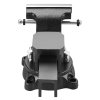 Masivní dílenský zámečnický otočný svěrák 125 mm s kovadlinou – Kraft&Dele KD3681 - foto 4