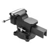 Masivní dílenský zámečnický otočný svěrák 125 mm s kovadlinou – Kraft&Dele KD3681 - foto 5