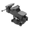 Masivní dílenský zámečnický otočný svěrák 125 mm s kovadlinou – Kraft&Dele KD3681 - foto 7
