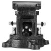 Masivní dílenský zámečnický otočný svěrák 100 mm s kovadlinou – Kraft&Dele KD3680 - foto 3