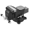 Masivní dílenský zámečnický otočný svěrák 100 mm s kovadlinou – Kraft&Dele KD3680 - foto 6