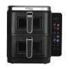 Dvoukomorová horkovzdušná fritéza Airfryer XXL 11L – Kraft&Dele KD4335 - foto 2