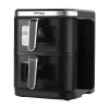 Dvoukomorová horkovzdušná fritéza Airfryer XXL 11L – Kraft&Dele KD4335 - foto 5