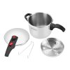 Nerezový tlakový hrnec 6L 22 cm na indukci – Kraft&Dele KD4296 - foto 9