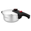 Nerezový tlakový hrnec 4 l (22 cm) s napařovací vložkou – Kraft&Dele KD4295 - foto 2