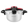 Nerezový tlakový hrnec 6 l (22 cm) s indukčním dnem – Kraft&Dele KD4298 - foto 2