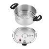 Nerezový tlakový hrnec 6 l (22 cm) s indukčním dnem – Kraft&Dele KD4298 - foto 10