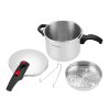 Nerezový velkokapacitní tlakový hrnec 8 l (22 cm) – Kraft&Dele KD4297 - foto 9