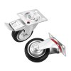 Sada zátěžových transportních koleček 75 mm (250 kg) 4 ks – Kraft&Dele KD3627 - foto 2