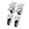 Sada zátěžových transportních koleček 75 mm (250 kg) 4 ks – Kraft&Dele KD3627 - foto 6