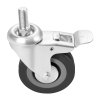 Sada pojezdových otočných koleček se závitovým trnem 75 mm (200 kg) – Kraft&Dele KD3625 - foto 7