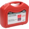 Kraft&Dele KD10216 — Sada průmyslových kovaných nástrčných hlavic 1", 8 ks, 22–41 mm, CrV, plastový kufr