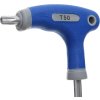 Sada 9 klíčů TORX Kraft&Dele KD10247 – CrV ocel, T10–T50