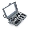 Kraft&Dele KD10262 — Sada 8 kusů vytahovačů pro zlomené šrouby (M4–M24, průměr 3–26 mm)