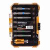 Kraft&Dele KD10473 – Sada bitů 15 ks (plochý, Phillips, Pozidriv, TORX, Hex)
