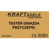 Kraft&Dele KD10542 — Tester zásuvky přívěsu (7pólový, s redukcemi 7/13 a 13/7)