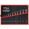 Kraft&Dele KD10927 – Sada oboustranných očkových klíčů, 12 ks (6–32 mm)