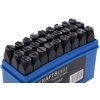 Kraft&Dele KD11205 – Ruční raznice písmen a značek 8 mm, sada 27 ks