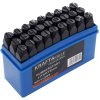 Kraft&Dele KD11205 – Ruční raznice písmen a značek 8 mm, sada 27 ks