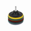 Sada diamantových kotoučů Kraft-Dele KD11294 — 7 gradací, průměr 100 mm, adaptér M12
