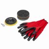 Sada diamantových kotoučů Kraft-Dele KD11294 — 7 gradací, průměr 100 mm, adaptér M12