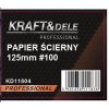 57948 2 brusny papir 50 ks kotouc 125 mm p100 se suchym zipem kd11804