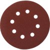 Brusný papír 50 ks, kotouč 125 mm se suchým zipem – Kraft&Dele KD11810
