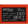Kraft&Dele KD1735 – Výkonná vrtačka 2700 W s proměnnými otáčkami