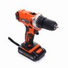 Akumulátorová vrtačka/šroubovák Kraft&Dele KD3067 — 20 V Li-Ion s LCD displejem