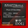 61839 7 stolni kotoucova pila 2800 w kd3152