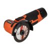 Akumulátorová úhlová bruska 2×12 V Kraft&Dele KD3161 – bezuhlíkový motor, PROFI SET