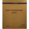 Dílenská skříň na nářadí Kraft&Dele KD370 – 6 zásuvek, centrální zámek, kolečka s brzdami