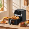 58551 4 friteza bez tuku airfryer 6l kd4108
