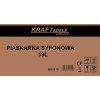 Mobilní sifonová pískovačka 19 l s příslušenstvím Kraft&Dele KD5879