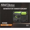 Invertorový generátor Kraft&Dele KD688 4,5 kW / 4,85 kW