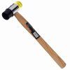 58635 1 gumovy plastovy kladivo 35 mm s drevenou rukojeti kd904