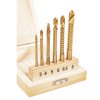 Kraft&Dele KD997 – Sada 6 frézovacích nástrojů 3–8 mm