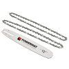 Vodicí lišta Powermat 12" (30 cm) + 2 řetězy 3/8" 1,3 mm