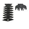 54660 8 akumulatorove nuzky na travu kere 3 6 v 120 mm 4