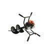 54948 1 benzinova vrtacka 2 ks vrtaky 10 cm 20 cm 30 cm adapter 50 cm 1 2