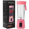 74283 1 bezdratovy akumulatorovy blender kd4173 400 ml 6000mah ruzovy design