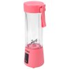 Bezdrátový akumulátorový blender Kraft&Dele KD4173 – 400 ml, 6000 mAh, růžový design