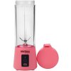 Bezdrátový akumulátorový blender Kraft&Dele KD4173 – 400 ml, 6000 mAh, růžový design