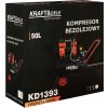 Kraft&Dele KD1393 Bezolejový kompresor Promaster 50 l 2200 W – tichý provoz, vysoký výkon, snadný transport