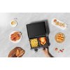 55047 11 117552 11 bezolovnata friteza airfryer 9 l 2500 w s dvojitymi komorami a lcd displejem