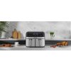 55047 14 117552 14 bezolovnata friteza airfryer 9 l 2500 w s dvojitymi komorami a lcd displejem