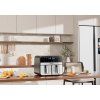 117552 5 bezolovnata friteza airfryer 9 l 2500 w s dvojitymi komorami a lcd displejem