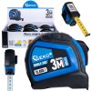 57081 dvoustranny nylonovy svinovaci metr s automatickou aretaci 3 m 16 mm trida i kartonova krabicka 12 120